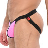 Sparta's Harness Jockstrap Troy Rose-Noir